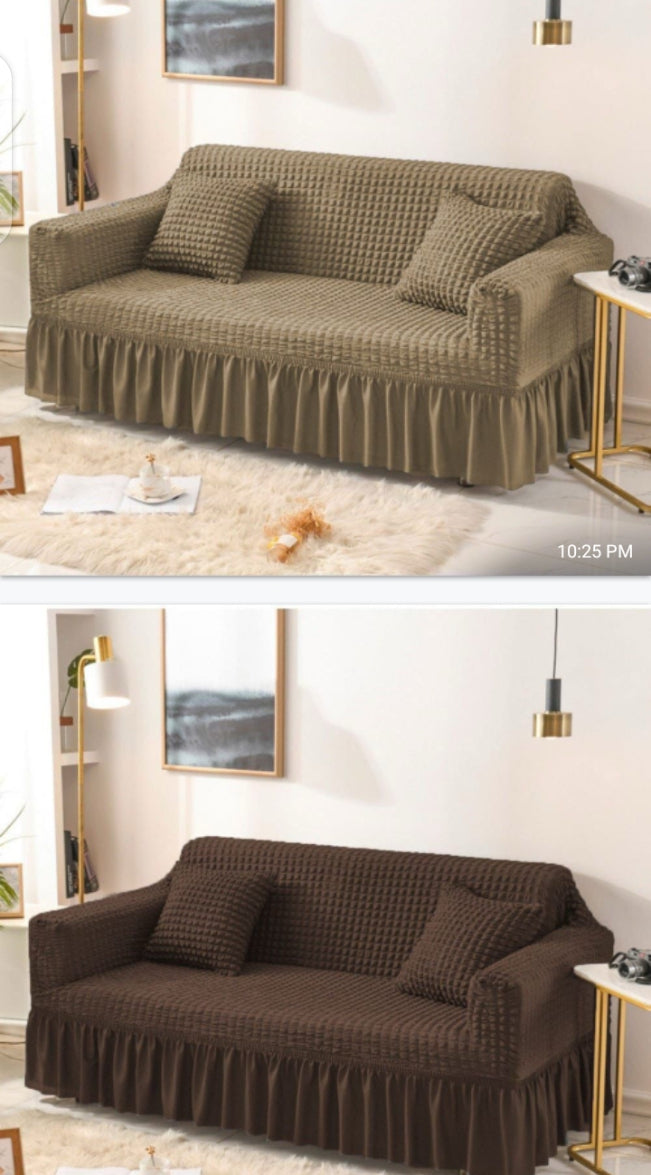 Allhamdullillah bubbles  sofa covers veriety you can customized any size and any numbers of sofa