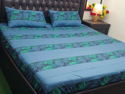 🛏️ Pure Cotton Fitted Bedsheet