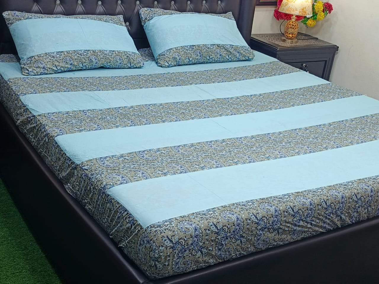🛏️ Pure Cotton Fitted Bedsheet