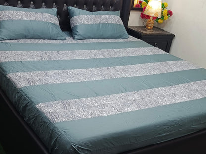 🛏️ Pure Cotton Fitted Bedsheet