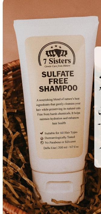 🌿 7 Sisters Gernie Care Sulfate-Free Shampoo