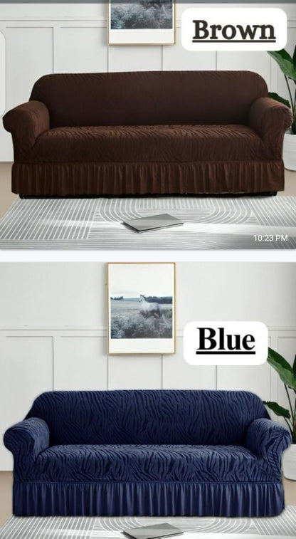 Velvet style jersey sofa covers order sofa covers on what's app