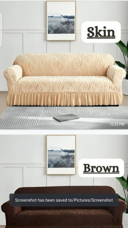 Velvet style jersey sofa covers order sofa covers on what's app